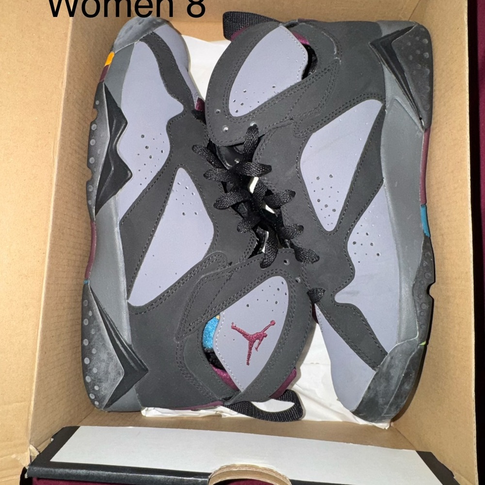 Jordan Women's Sneakers - Black and Gray